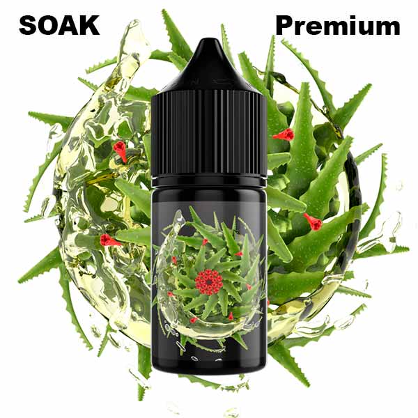 Жидкость SOAK L Salt - Aloe Vera 30мл (20mg) (Premium) (М)