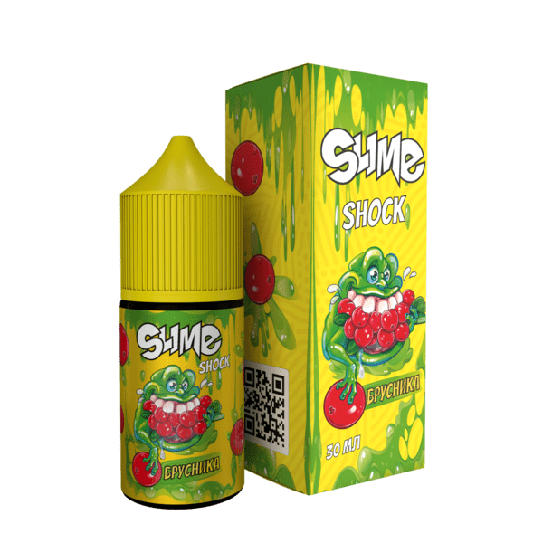 Жидкость Slime Shock Salt - Брусника 30мл (10mg) (М)