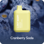 Одноразовая ЭС Lost Mary BM5000 - Cranberry Soda (Клюквенная содовая) (M)