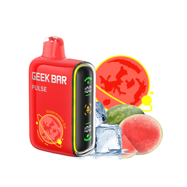 Одноразовая ЭС Geek Bar PULSE 12000 - Watermelon Ice (Арбуз со льдом)