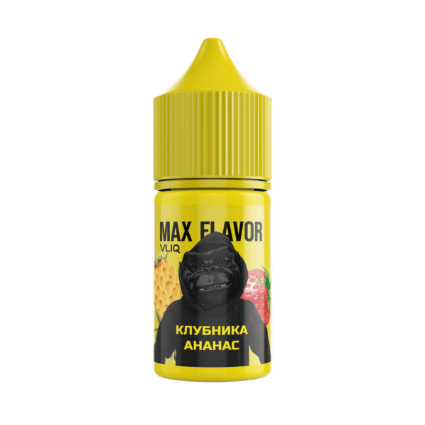 Жидкость Freeze Monkey MAX FLAVOR Salt - Клубника Ананас 27мл (0mg) (M)
