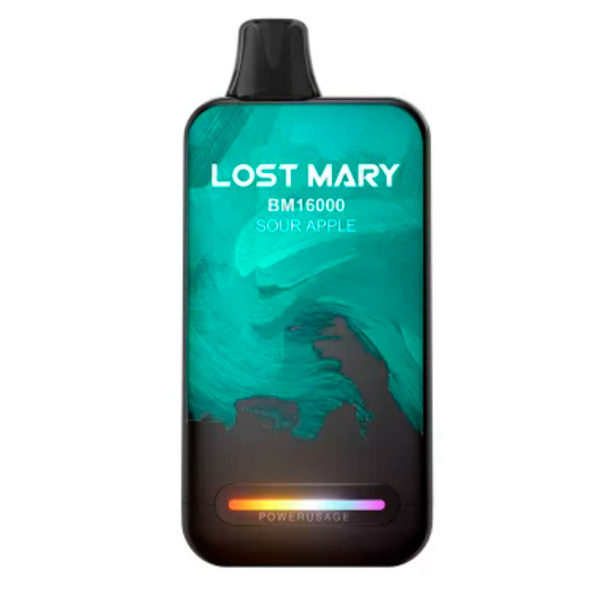 Одноразовая ЭС Lost Mary BM16000 - Sour Apple (Кислое Яблоко)