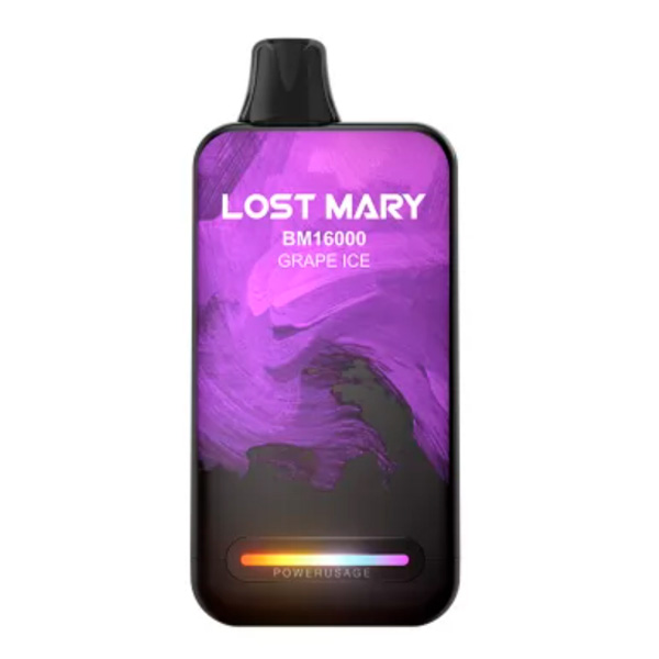 Одноразовая ЭС Lost Mary BM16000 - Grape Ice (Виноград Лёд)