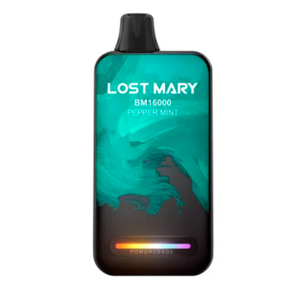 Одноразовая ЭС Lost Mary BM16000 - Pepper Mint (Перечная Мята)