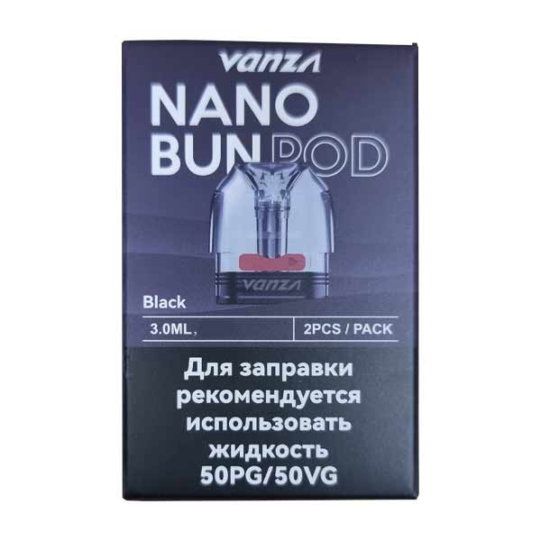 Картридж Vanza Nano для Brusko Minican (0.8 Ом 3ml ) Чёрный