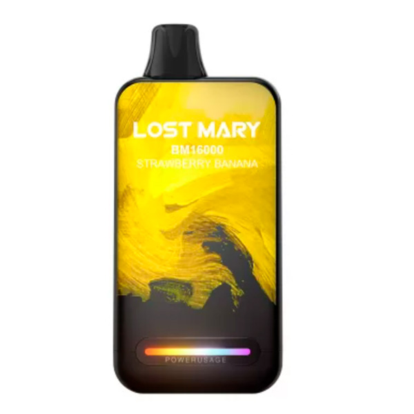 Одноразовая ЭС Lost Mary BM16000 - Strawberry Banana (Клубника Банан)