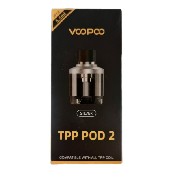 Картридж Voopoo TPP Pod 2 (5.5мл, Silver)