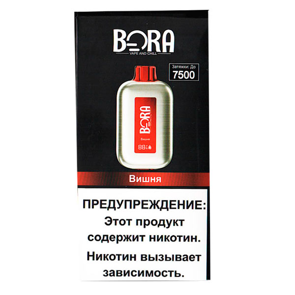 Одноразовая ЭС BORA 7500 - Вишня (М)