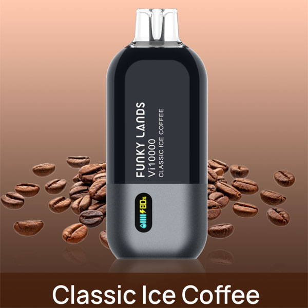 Одноразовая ЭС Funky Lands Vi10000 - Classic Ice Coffee (Холодный Кофе) (M)