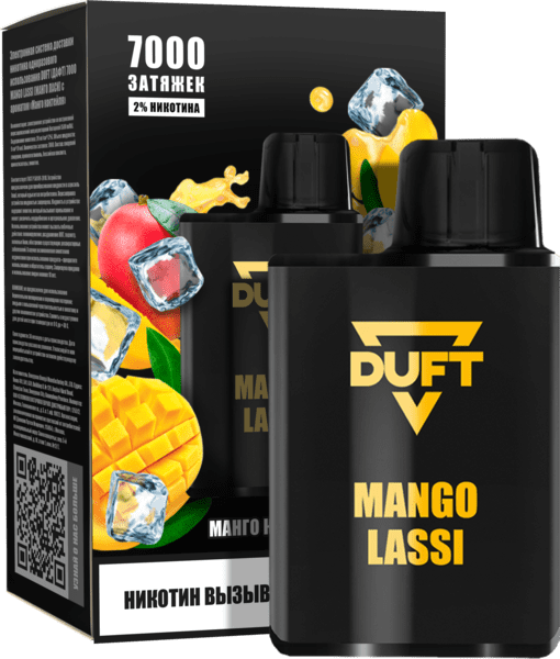 Одноразовая ЭС DUFT 7000 - Mango Lassi (М)