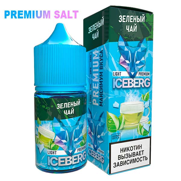 Жидкость Iceberg Ice Legend Salt - Зелёный чай 30мл (20mg)