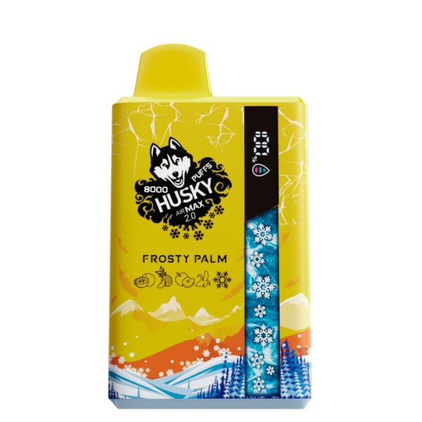 Одноразовая ЭС Husky Air Max 2.0 8000 - Frosty Palm (Апельсин Ананас Банан Яблоко лед)