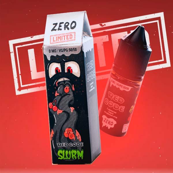 Жидкость SLURM Zero Limited Salt - Red Code (Морс из красных ягод) 27мл 0мг (М)