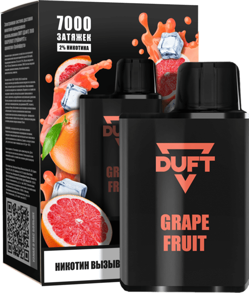 Одноразовая ЭС DUFT 7000 - Grapefruit (М)