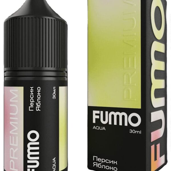 Жидкость FUMMO AQUA - Персик Яблоко 30мл (20 Hard)