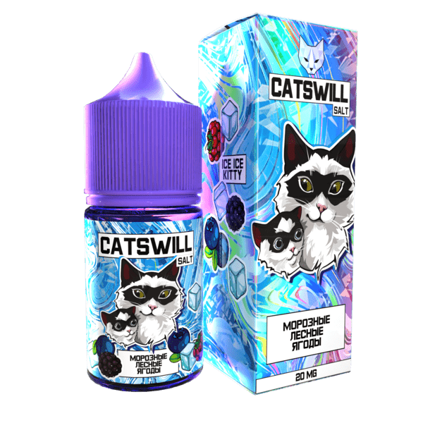 Жидкость Catswill Salt - Морозные Лесные Ягоды 30мл (20mg) (M)