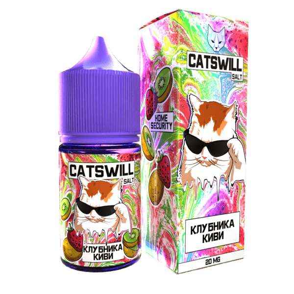 Жидкость Catswill Salt - Клубника Киви 30мл (20mg) (M)