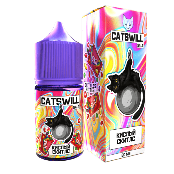 Жидкость Catswill Salt - Кислый Скитлс 30мл (20mg) (M)